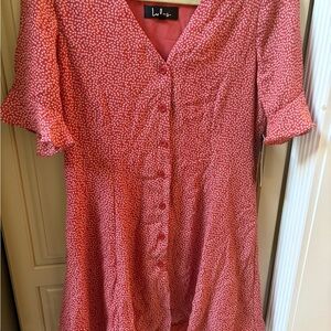 Lulu's Scarlet Patterned dress